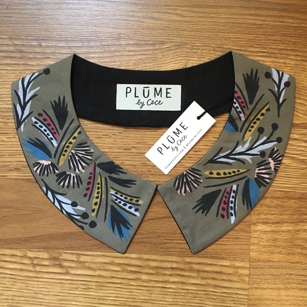 Decorative shirt collar